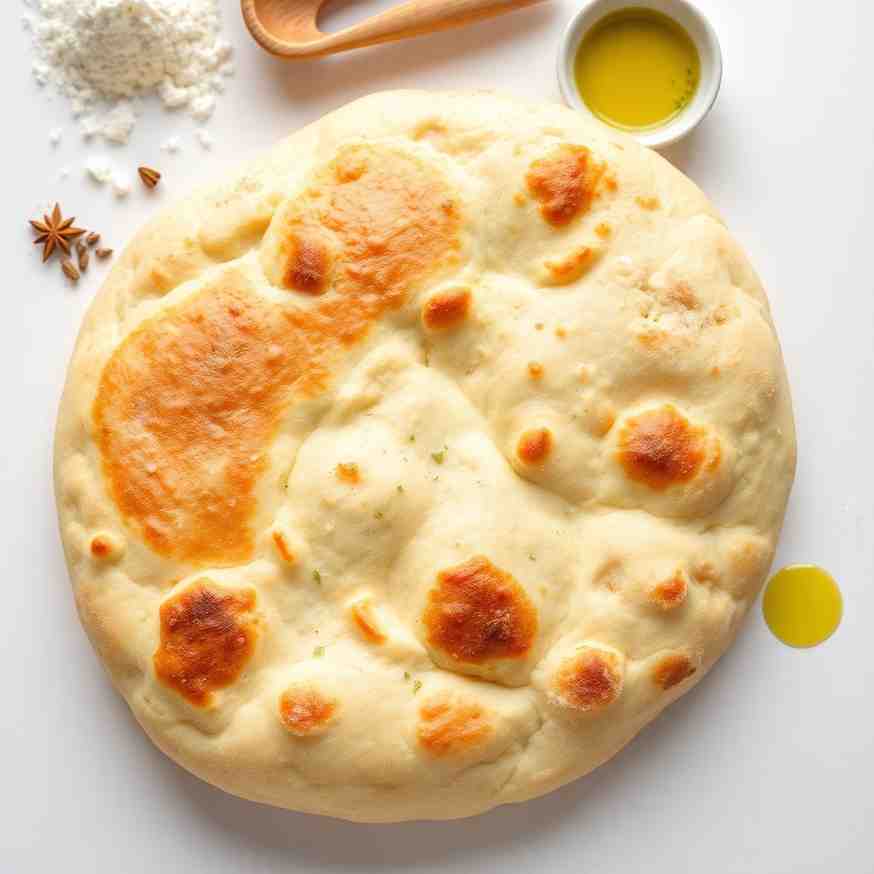 Afghan Naan Easy Homemade Bread Recipe